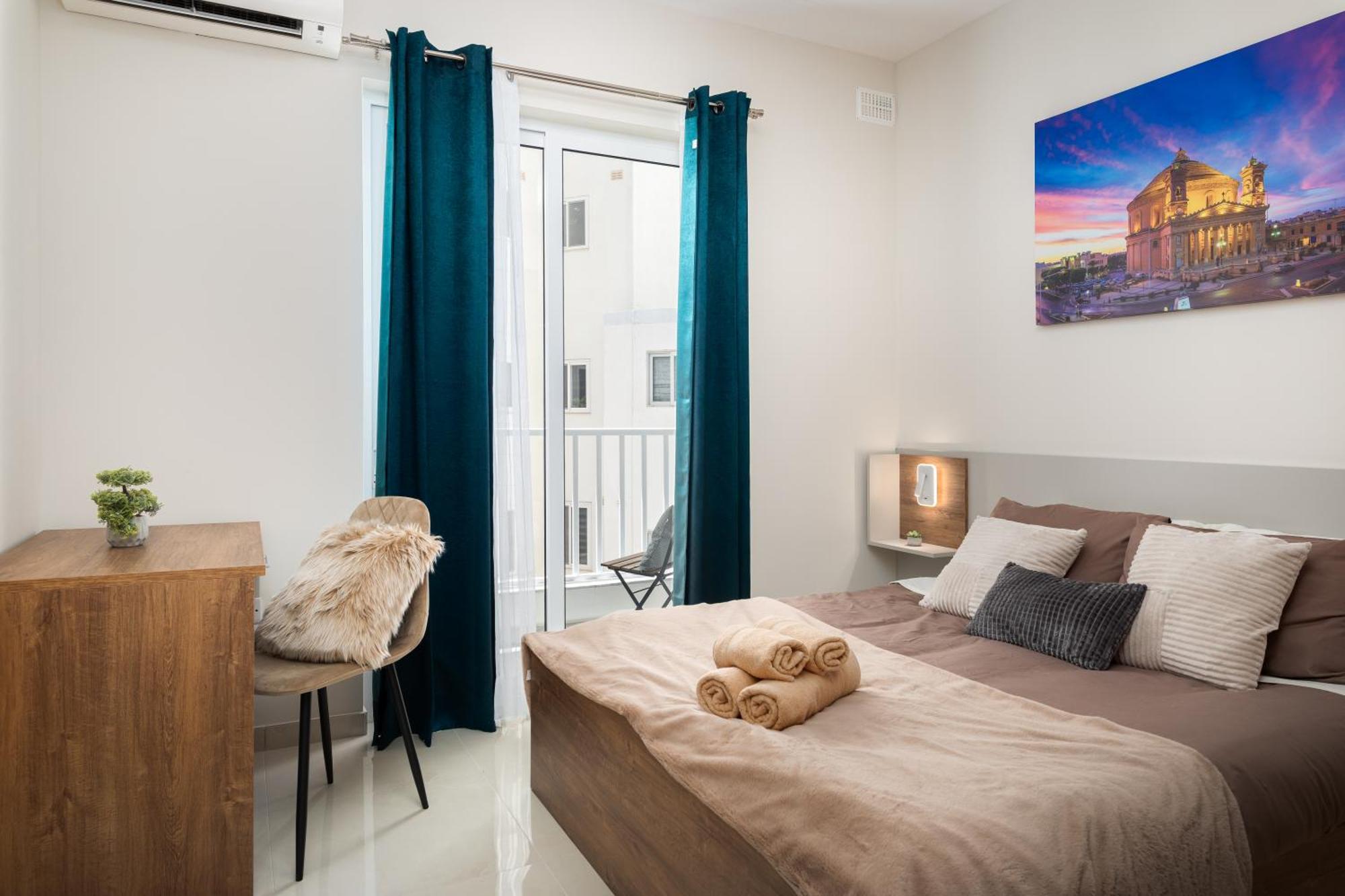 Edka Suites - Modern Sunlit 2Bd Apartments With Balconies - Close To Sliema Promenade, St Julian'S & St Georges Bay グジラ エクステリア 写真