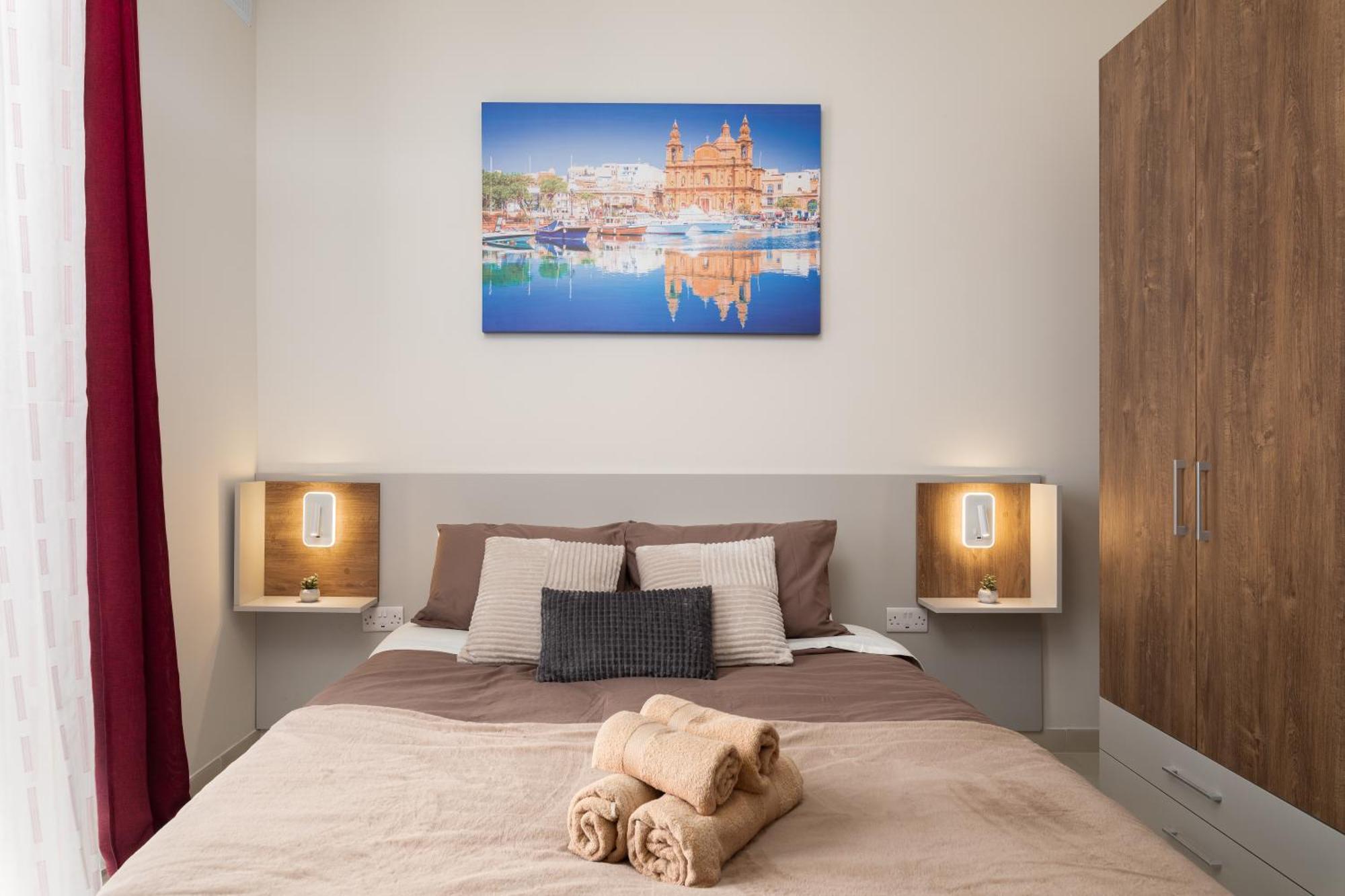 Edka Suites - Modern Sunlit 2Bd Apartments With Balconies - Close To Sliema Promenade, St Julian'S & St Georges Bay グジラ エクステリア 写真